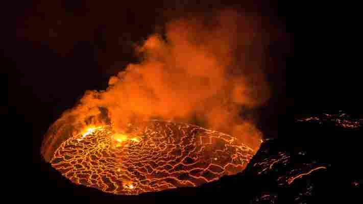 Africa's deadly 1000C fire lake