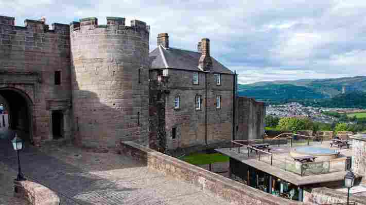 The last castle of Scotland