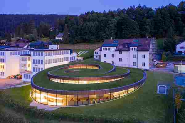 Inside the coil-shaped museum in Switzerland's watchmaking heartland